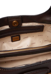 Borse a spalla Marrone Guess