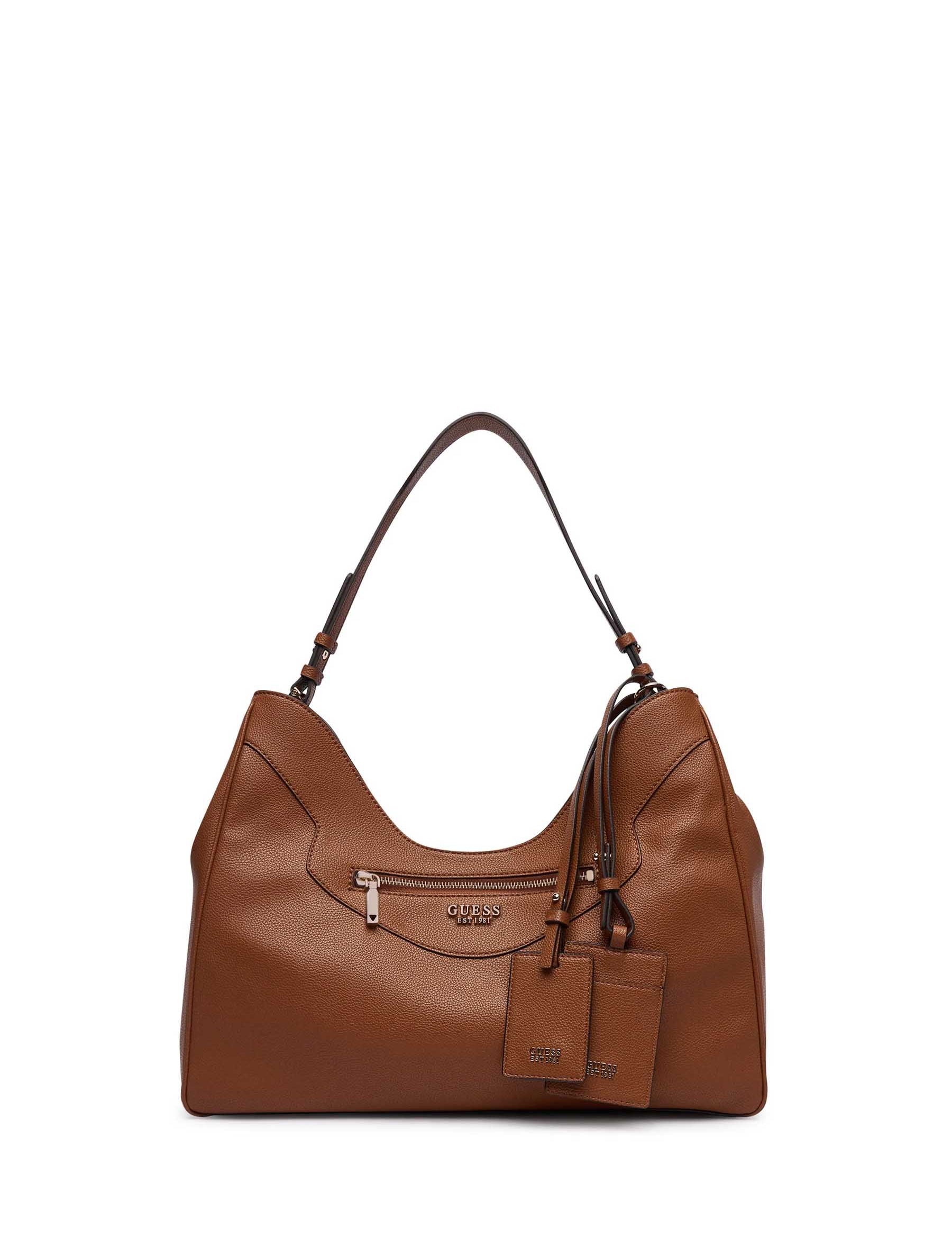 Borse a spalla Marrone Guess