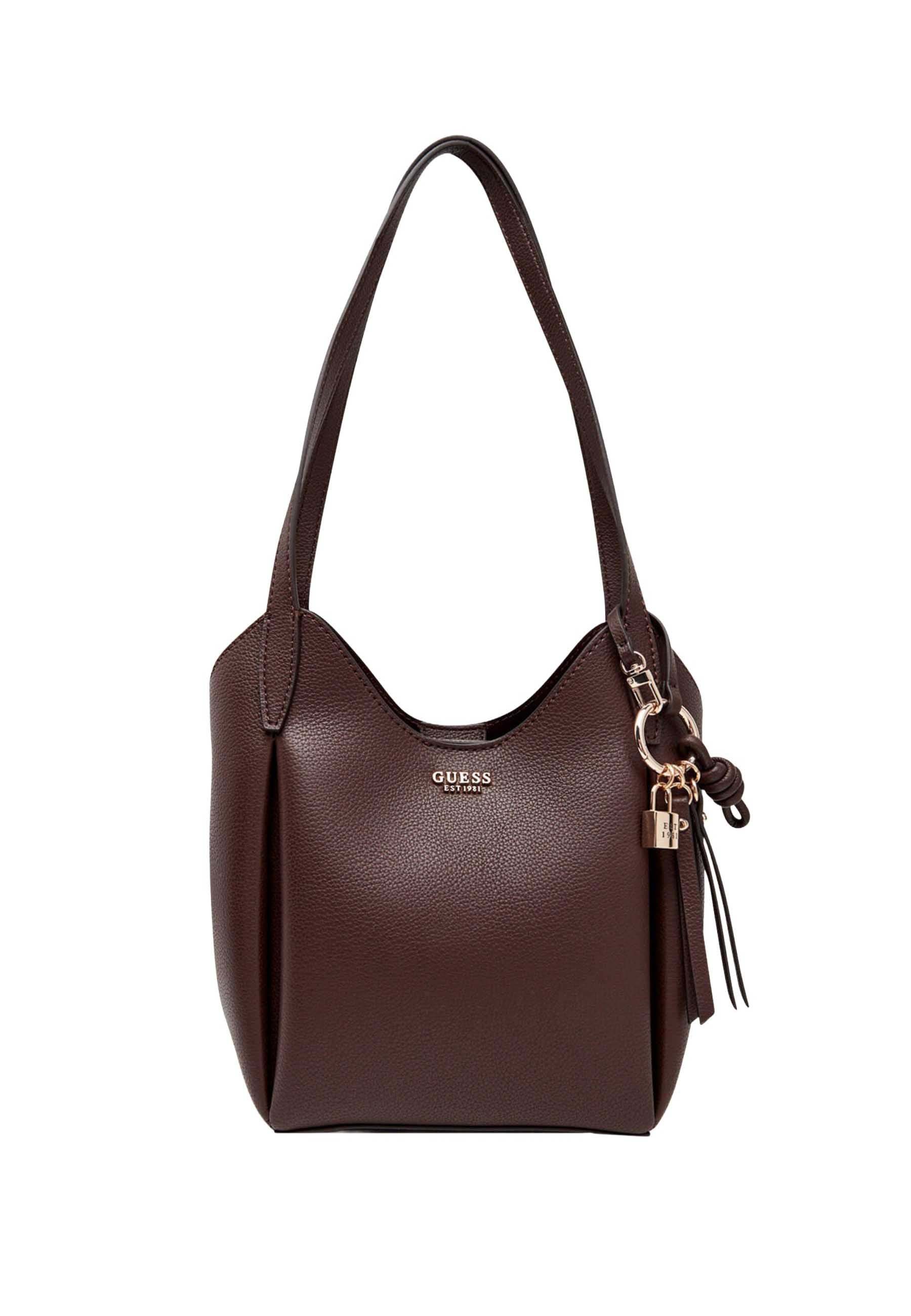 Borse a spalla Marrone Guess