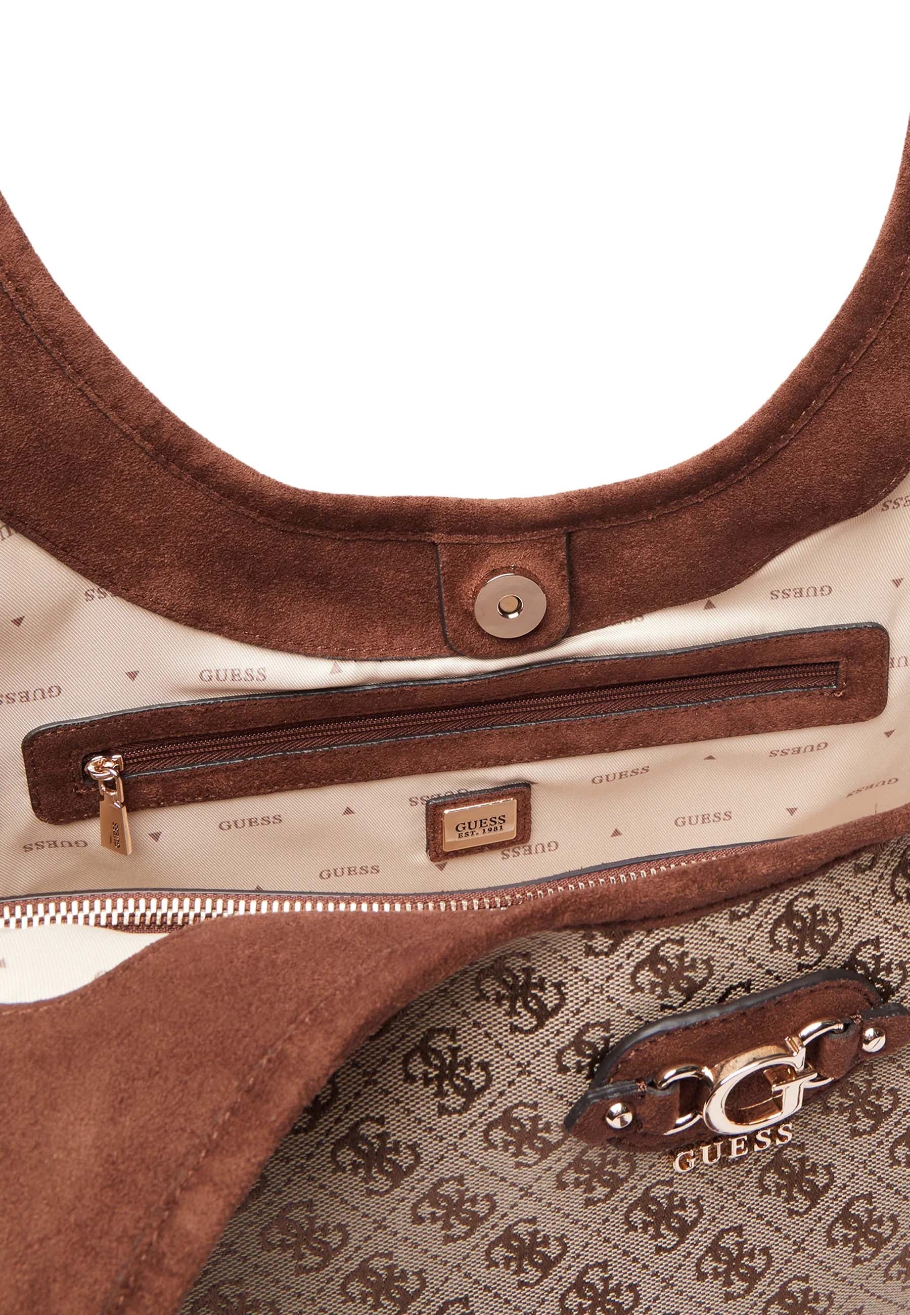 Borse a spalla Marrone Guess
