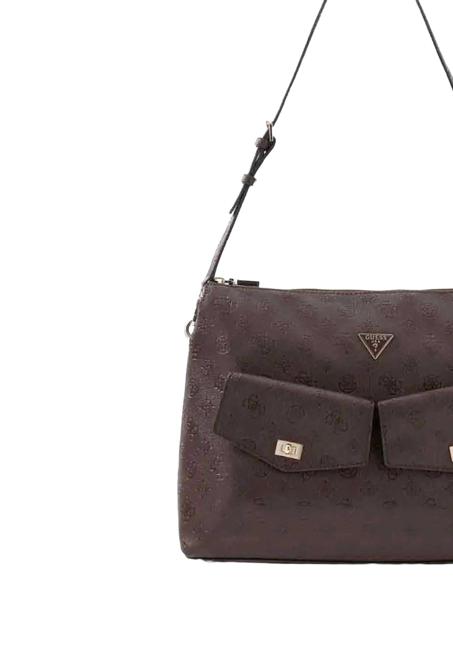 Borse a spalla Marrone Guess