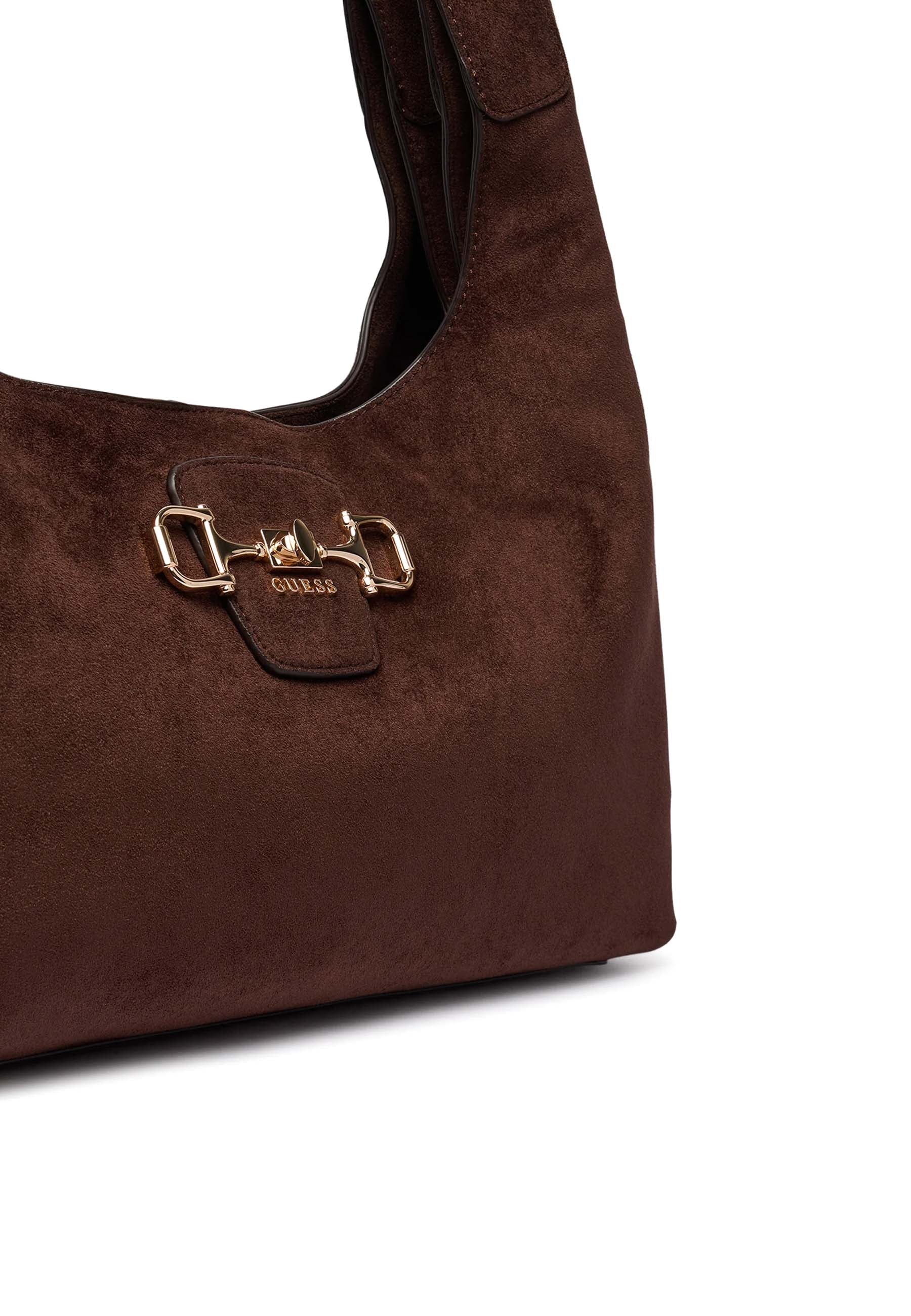 Borse a spalla Marrone Guess