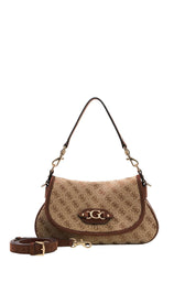 Borse a spalla Marrone Guess