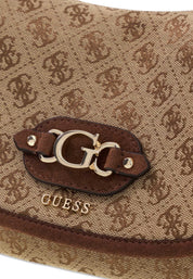 Borse a spalla Marrone Guess