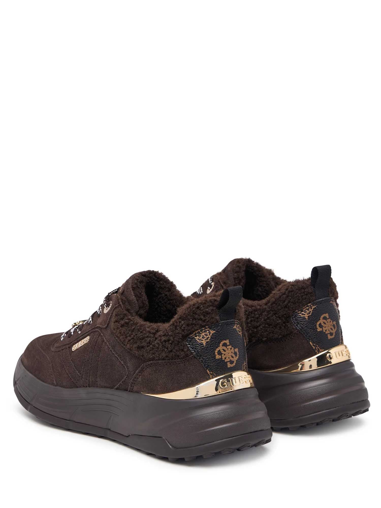 Sneakers Marrone Scuro Guess