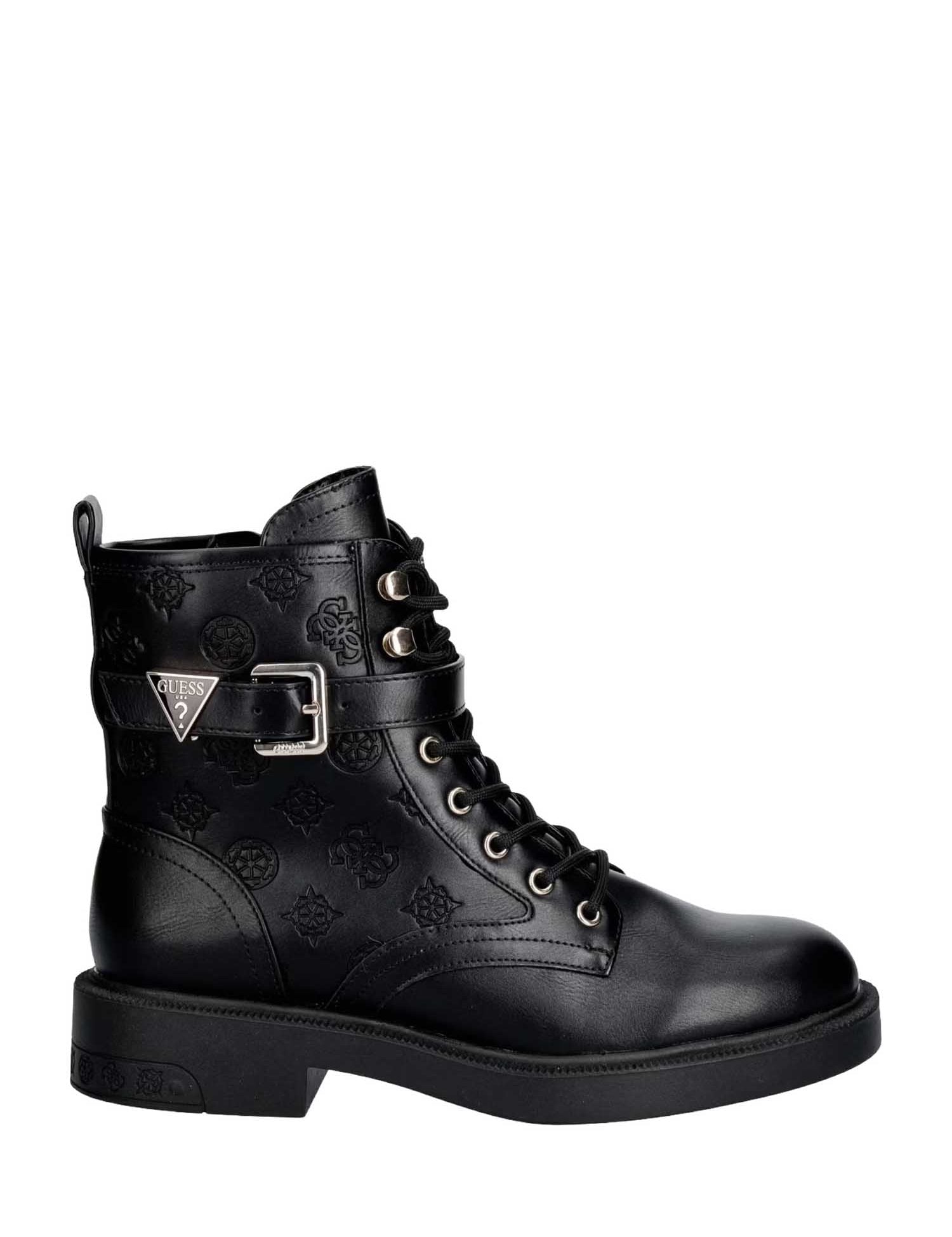 Anfibi Nero Guess