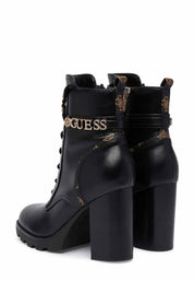 Stivaletti Nero Marrone Guess