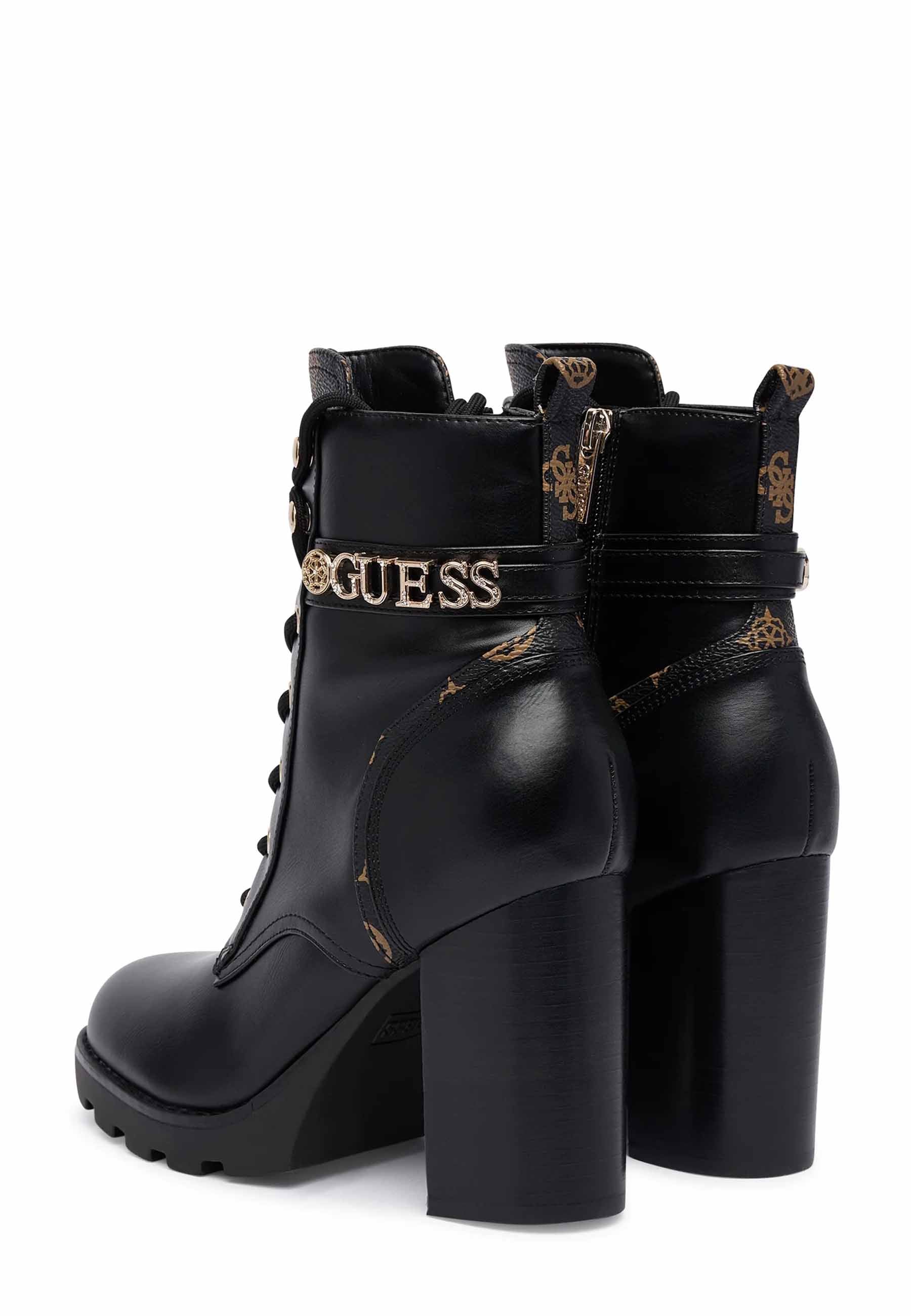 Stivaletti Nero Marrone Guess