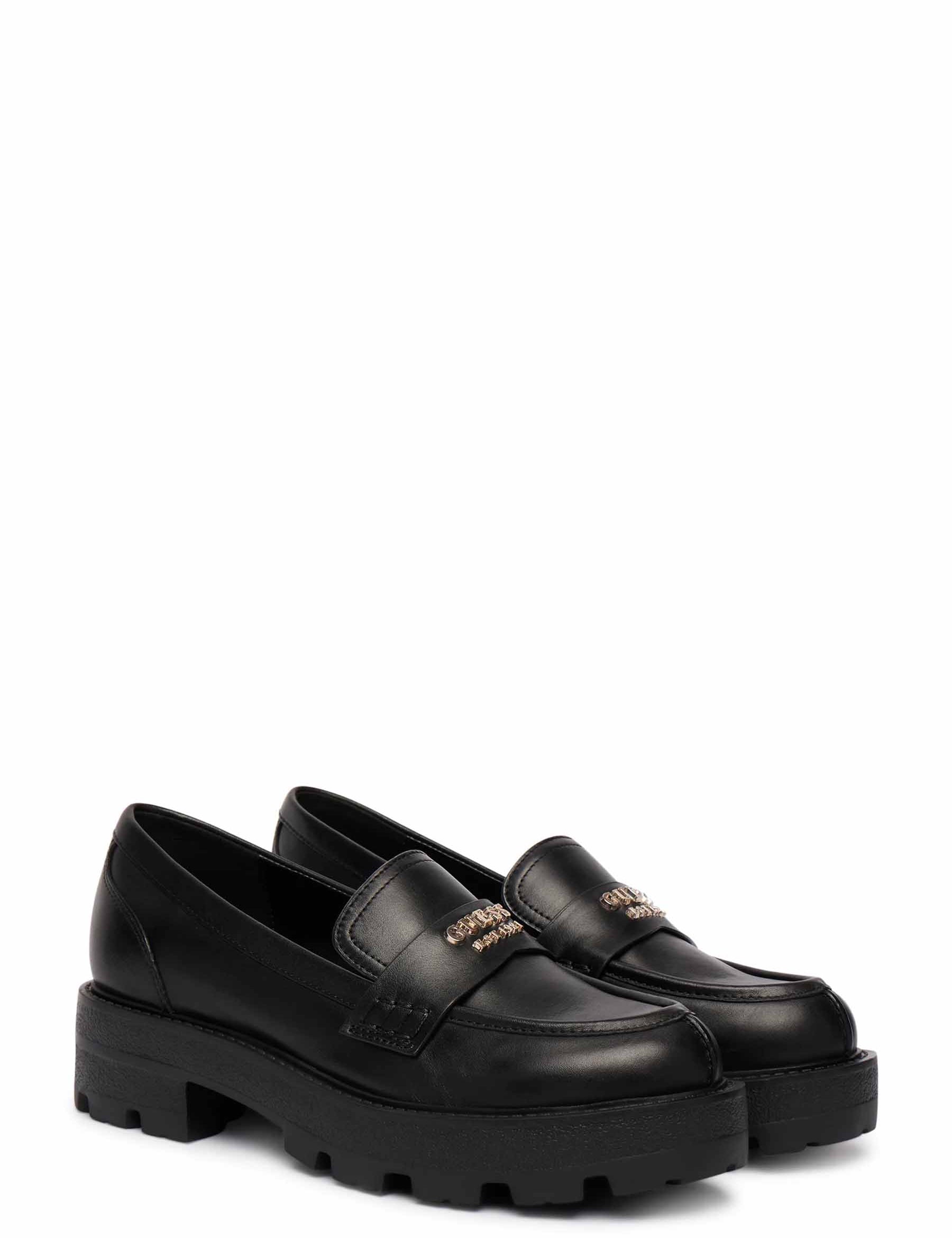 Mocassini Nero Guess