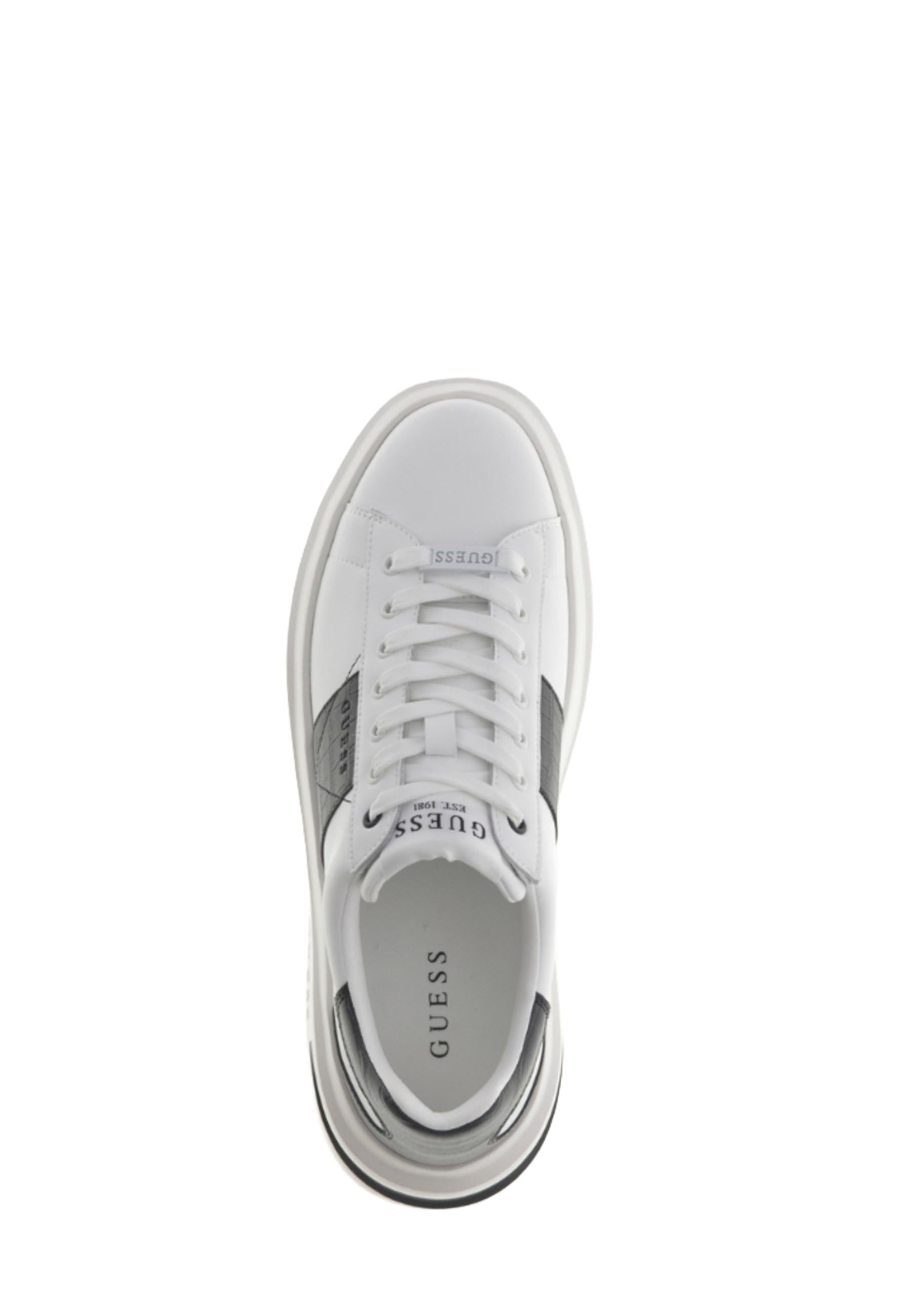 Sneakers Bianco Nero Guess