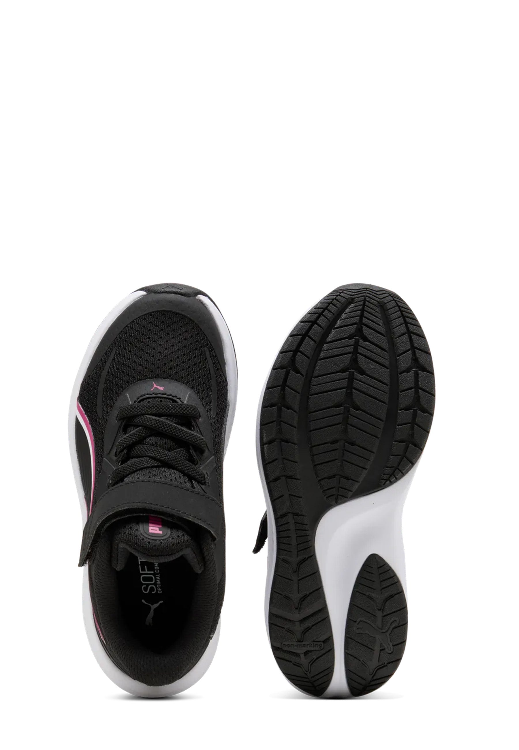 Scarpe con strappi Nero Rosa Puma