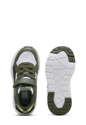 Scarpe con strappi Verde Puma