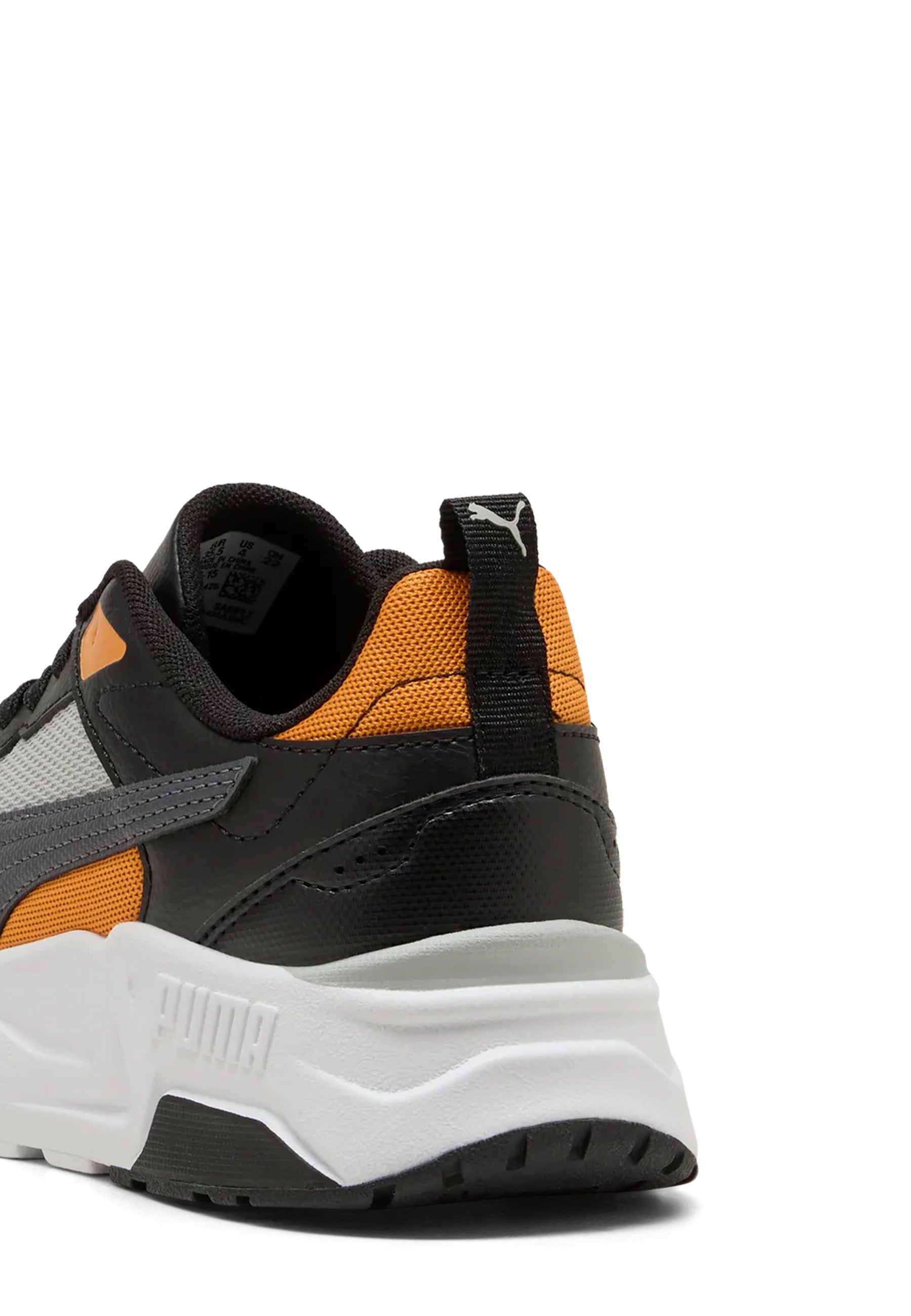 Sneakers Nero Arancione Puma