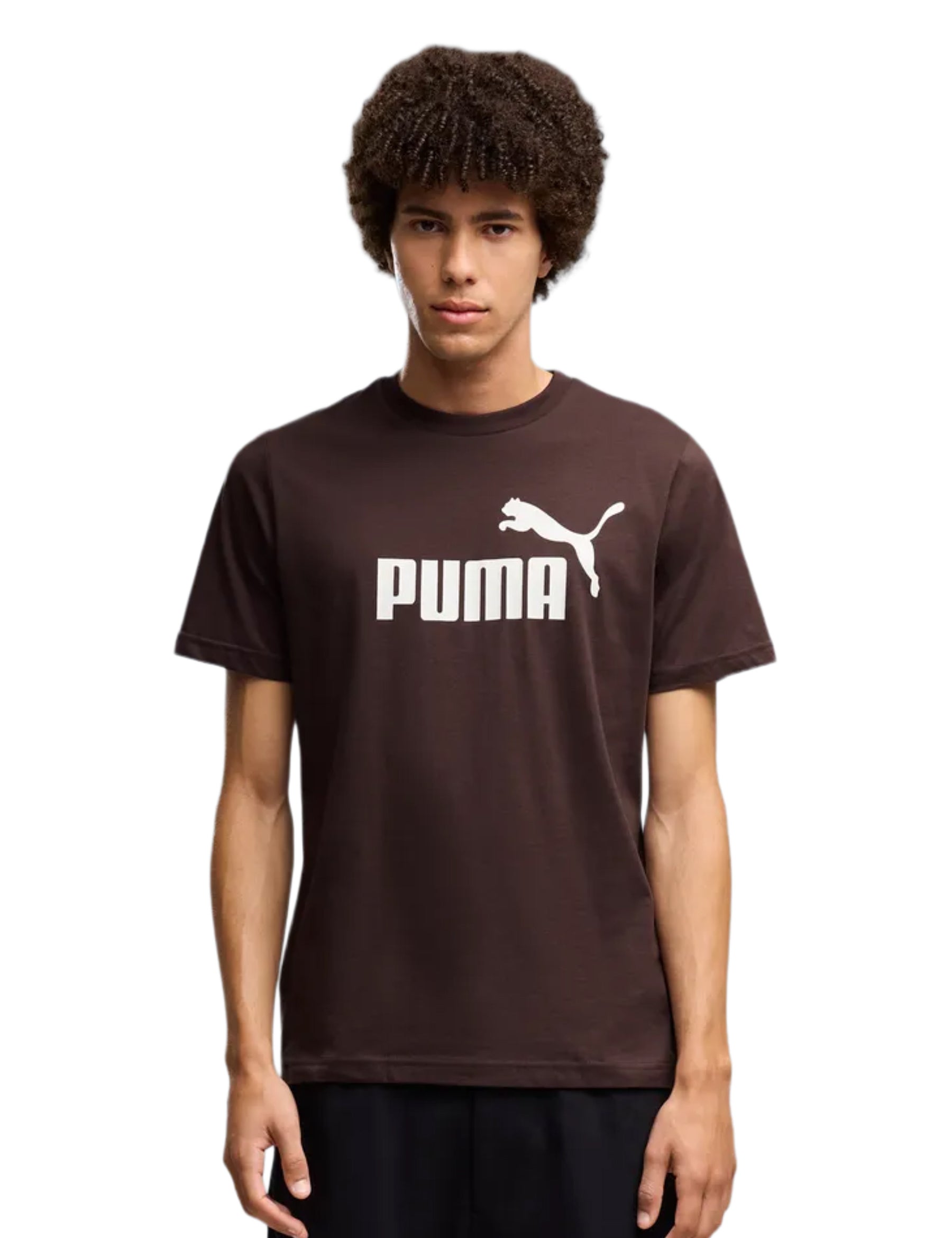 T-shirt Marrone Scuro Puma