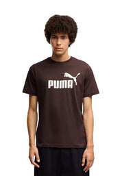 T-shirt Marrone Scuro Puma