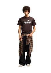 T-shirt Marrone Scuro Puma