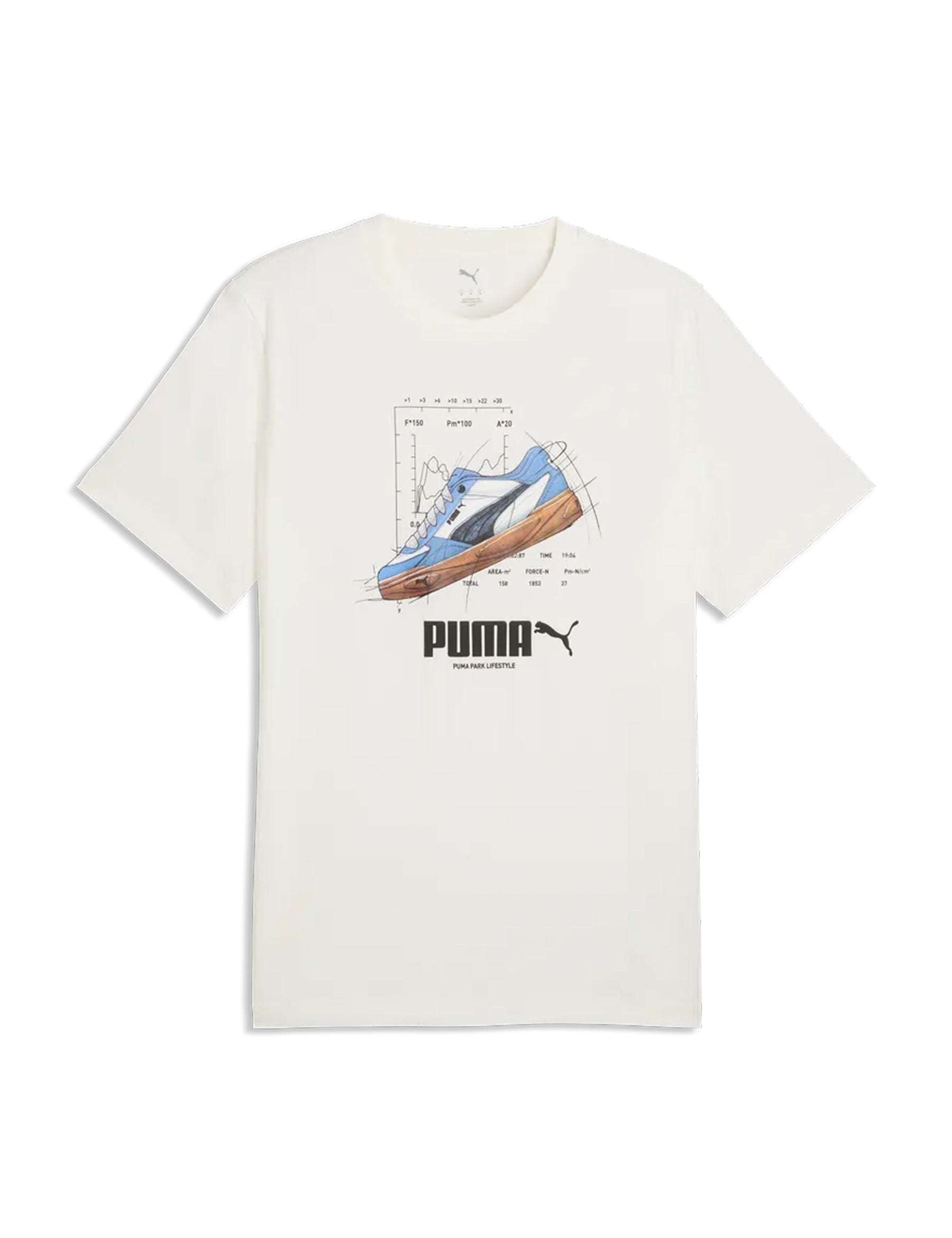 T-shirt Avorio Puma
