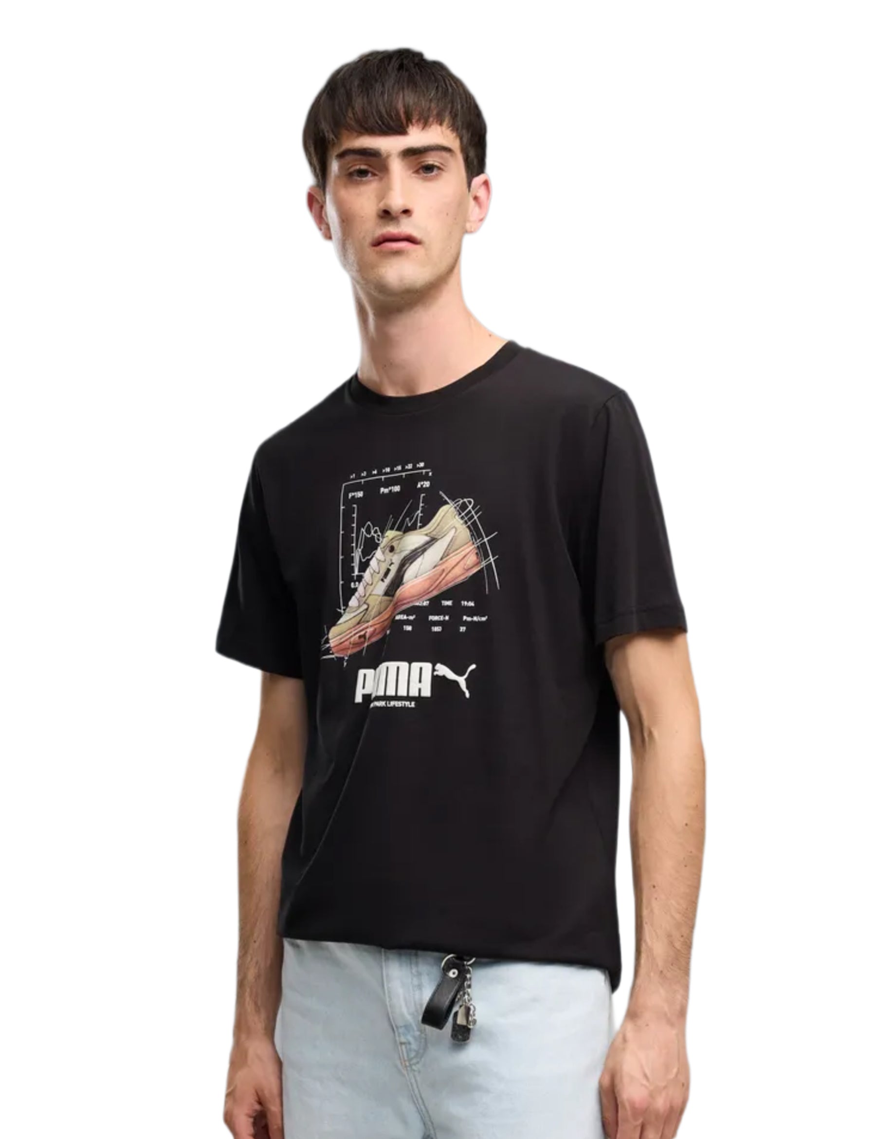 T-shirt Nero Puma