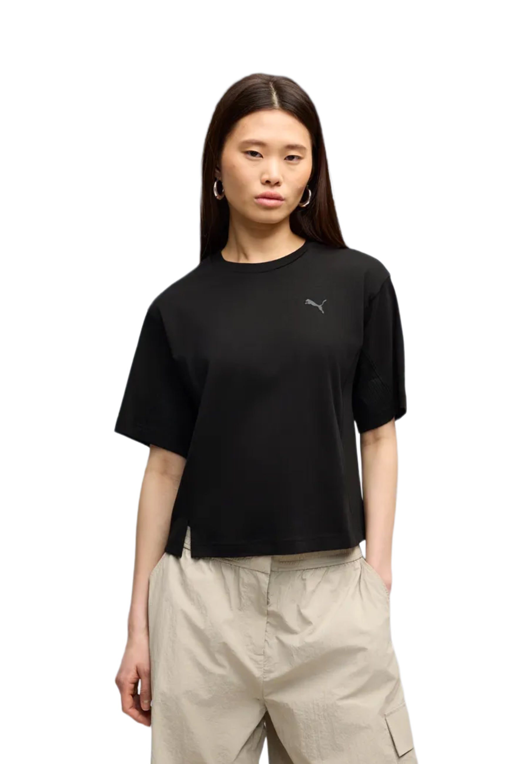 T-shirt Nero Puma