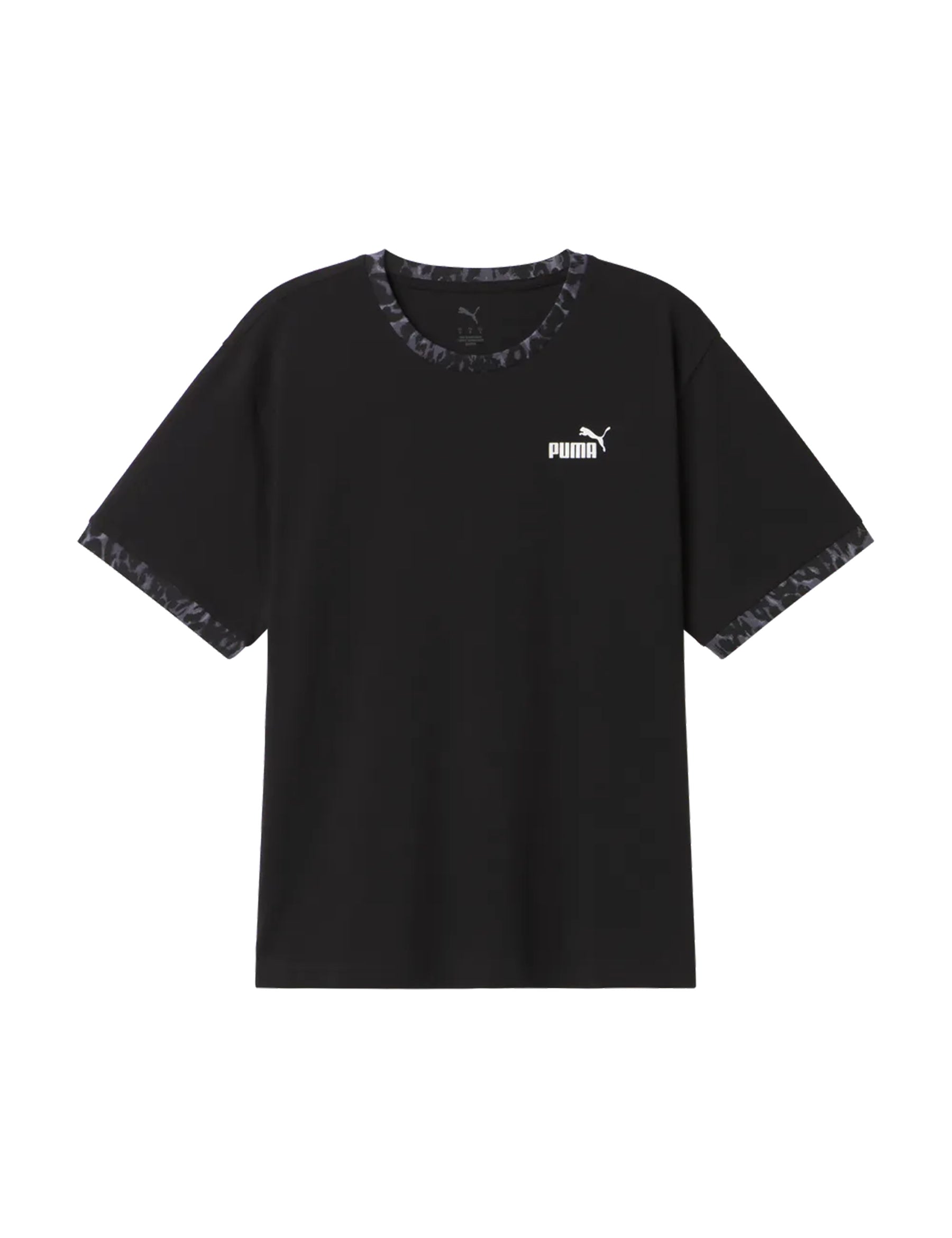 T-shirt Nero Puma