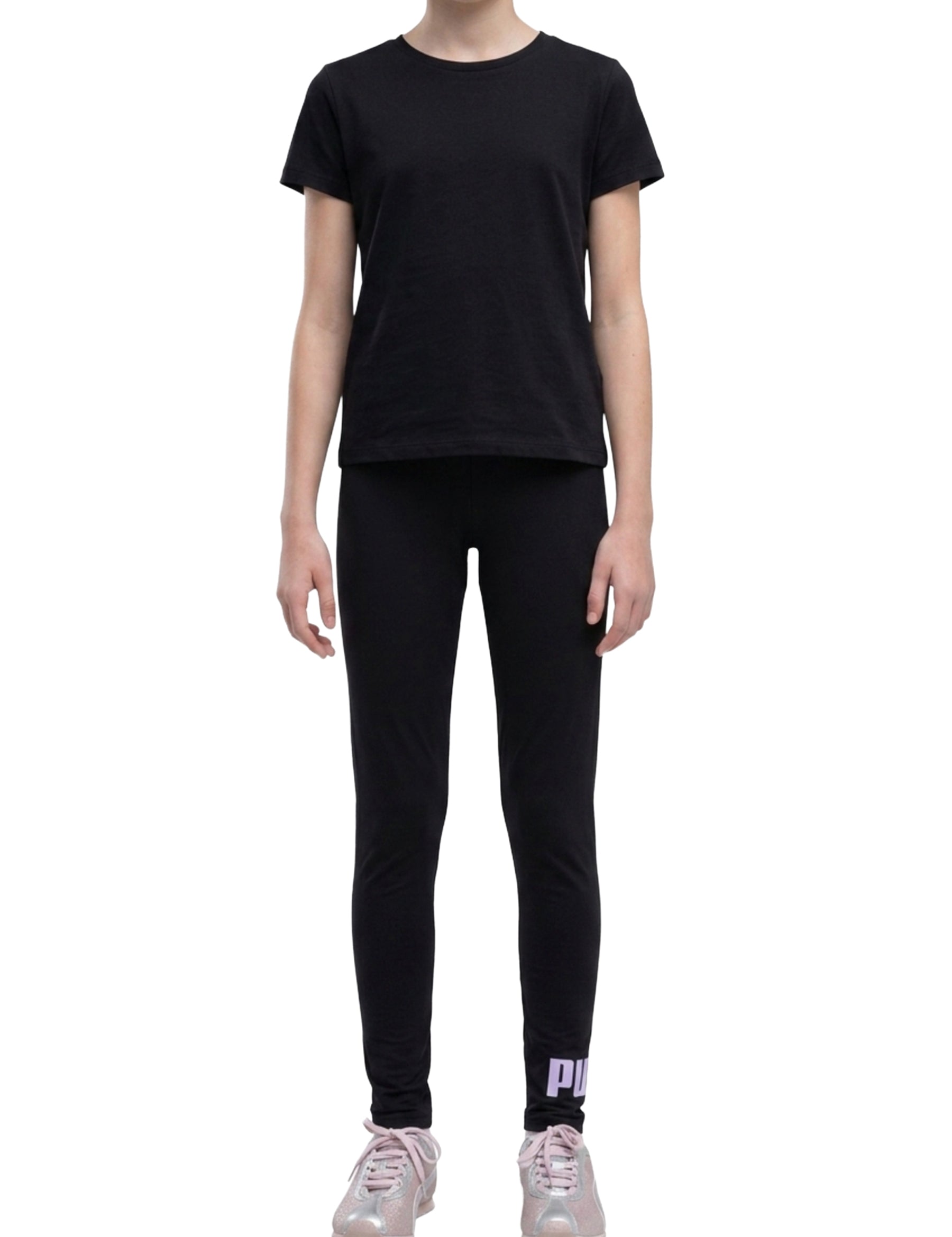 Leggings Nero Viola Puma