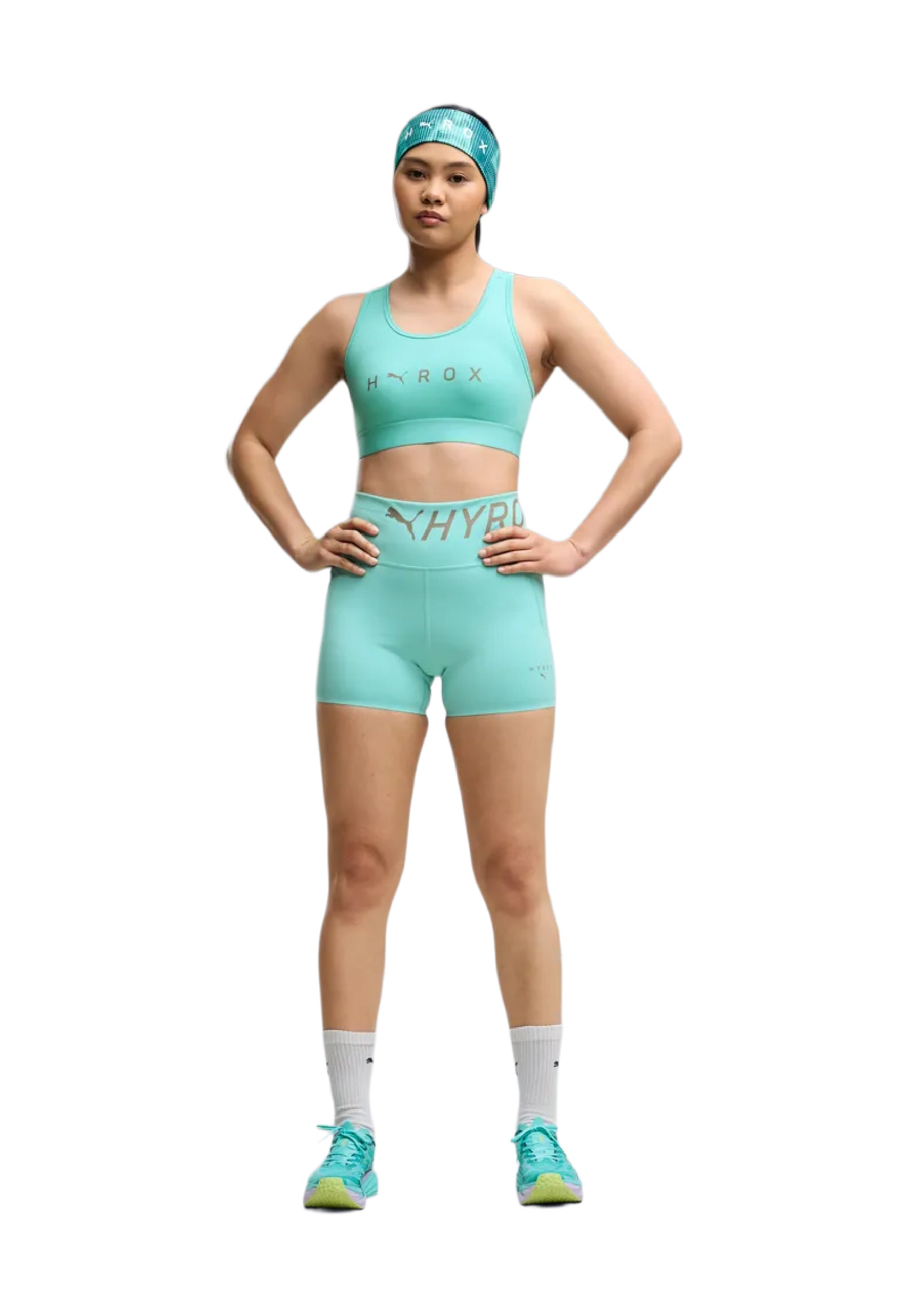 Top Sportivo Turchese Puma