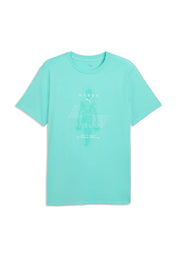 T-shirt Turchese Puma