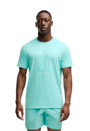 T-shirt Turchese Puma