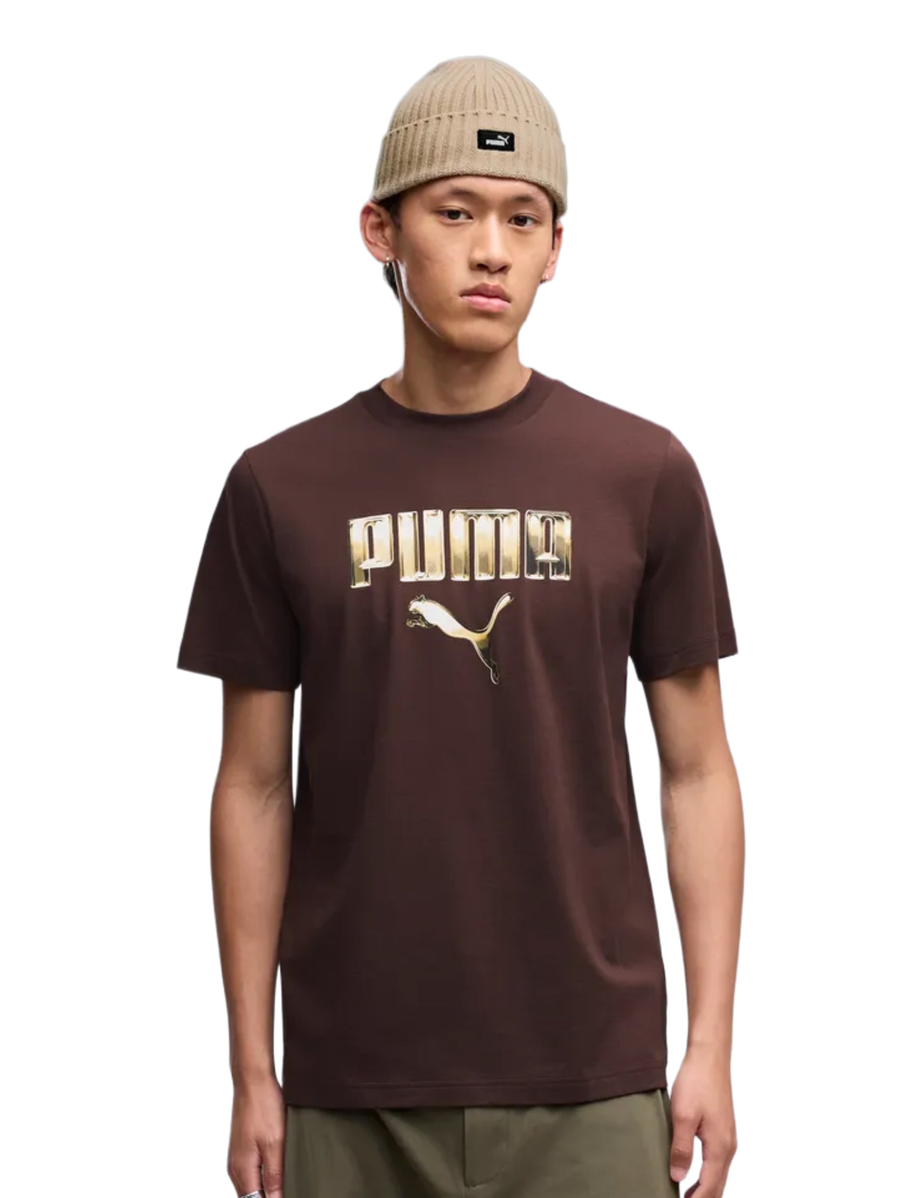 T-shirt Marrone Puma