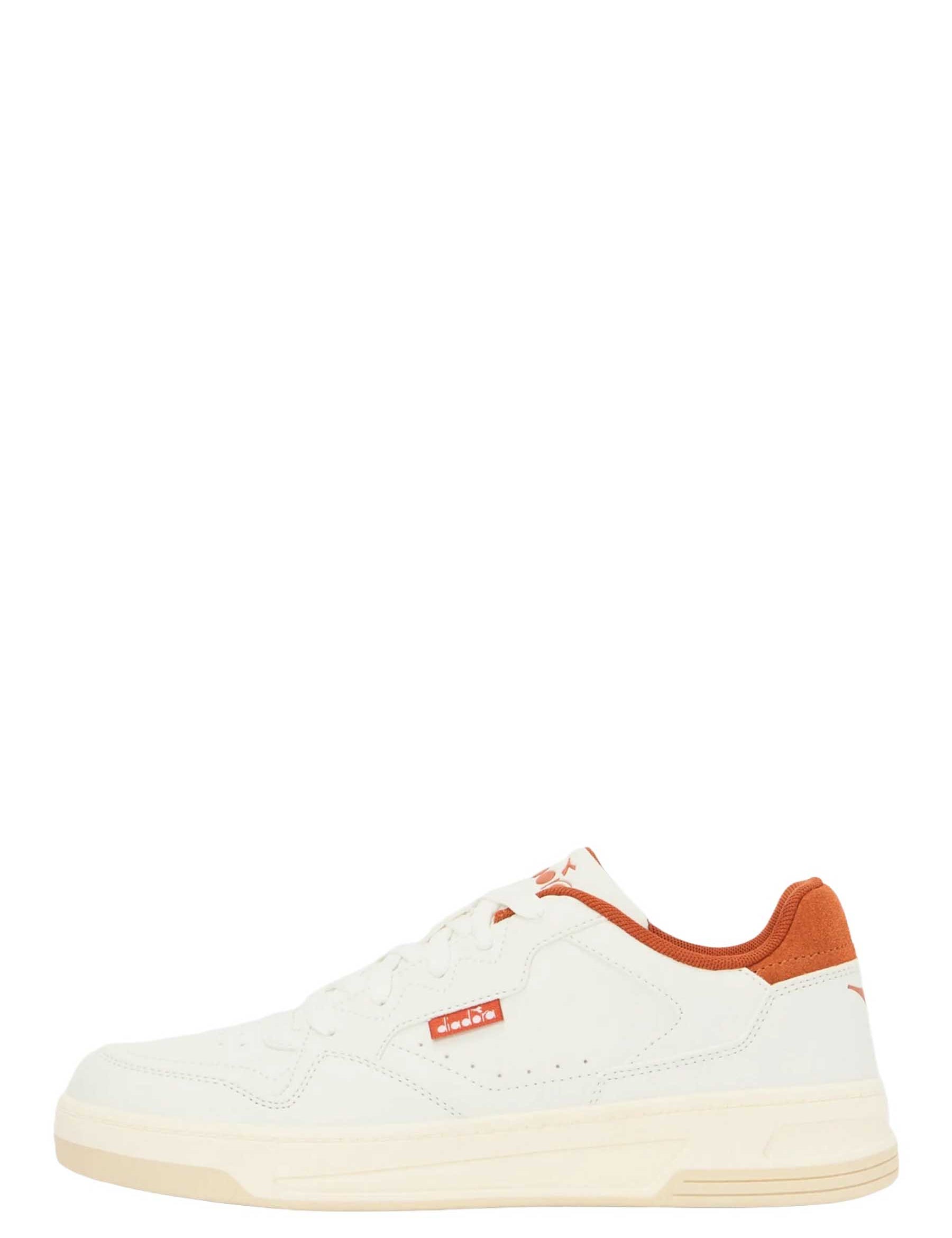 Sneakers Bianco Arancio Diadora