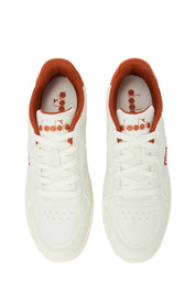 Sneakers Bianco Arancio Diadora