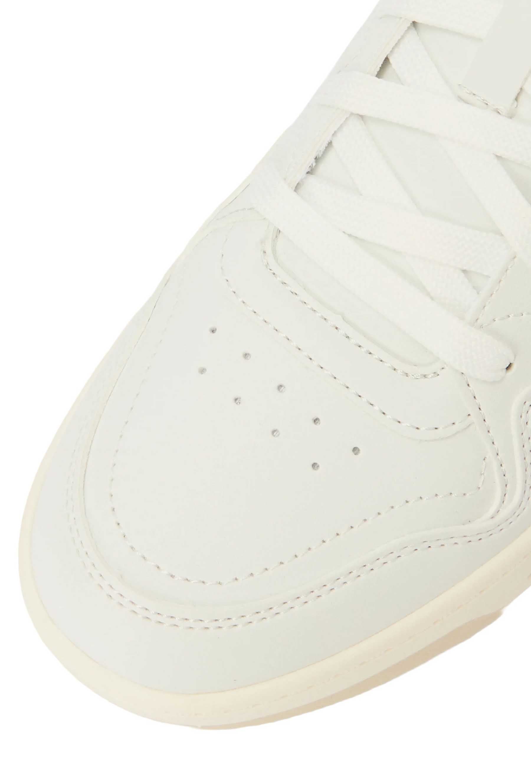 Sneakers Bianco Arancio Diadora