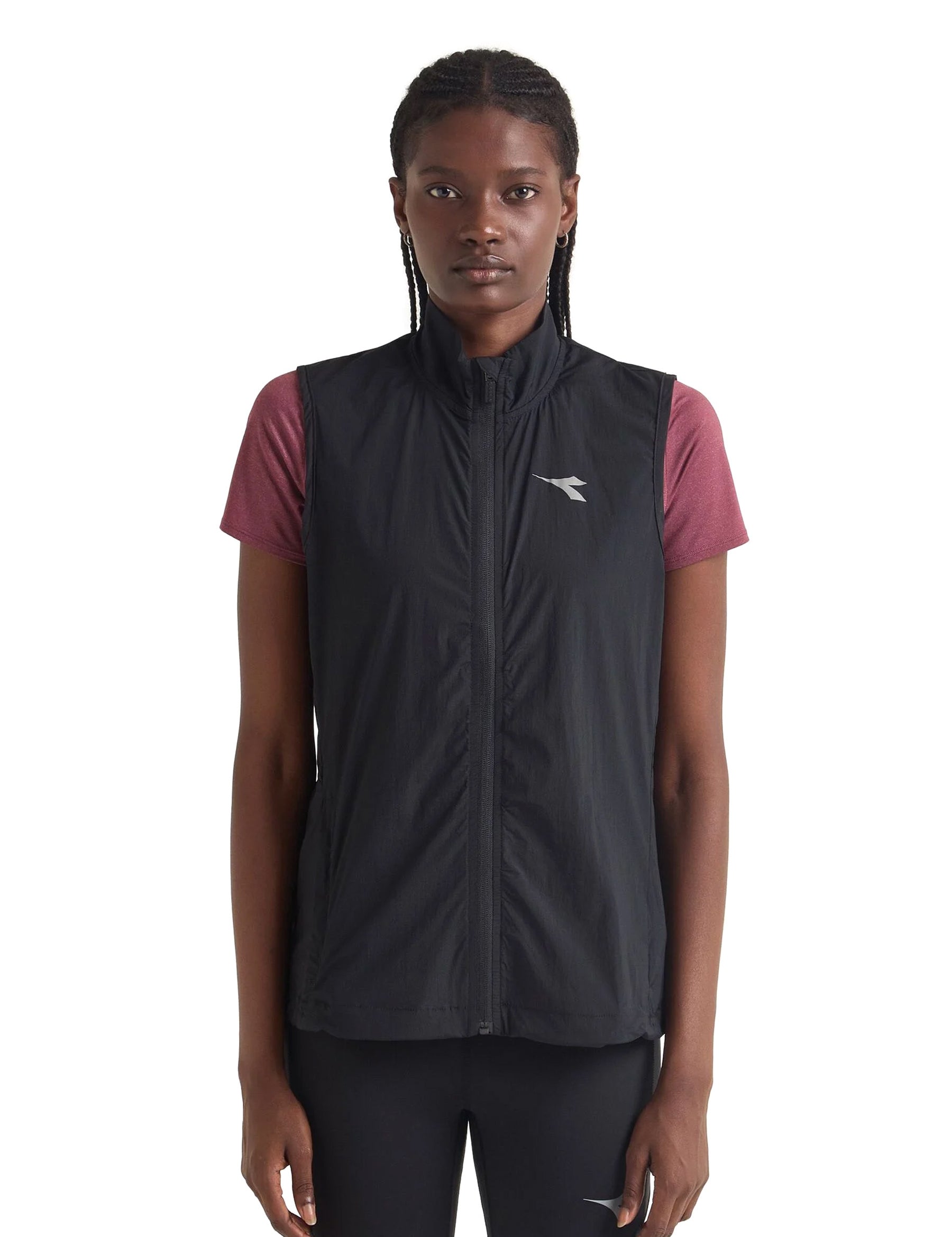 Gilet Nero Diadora