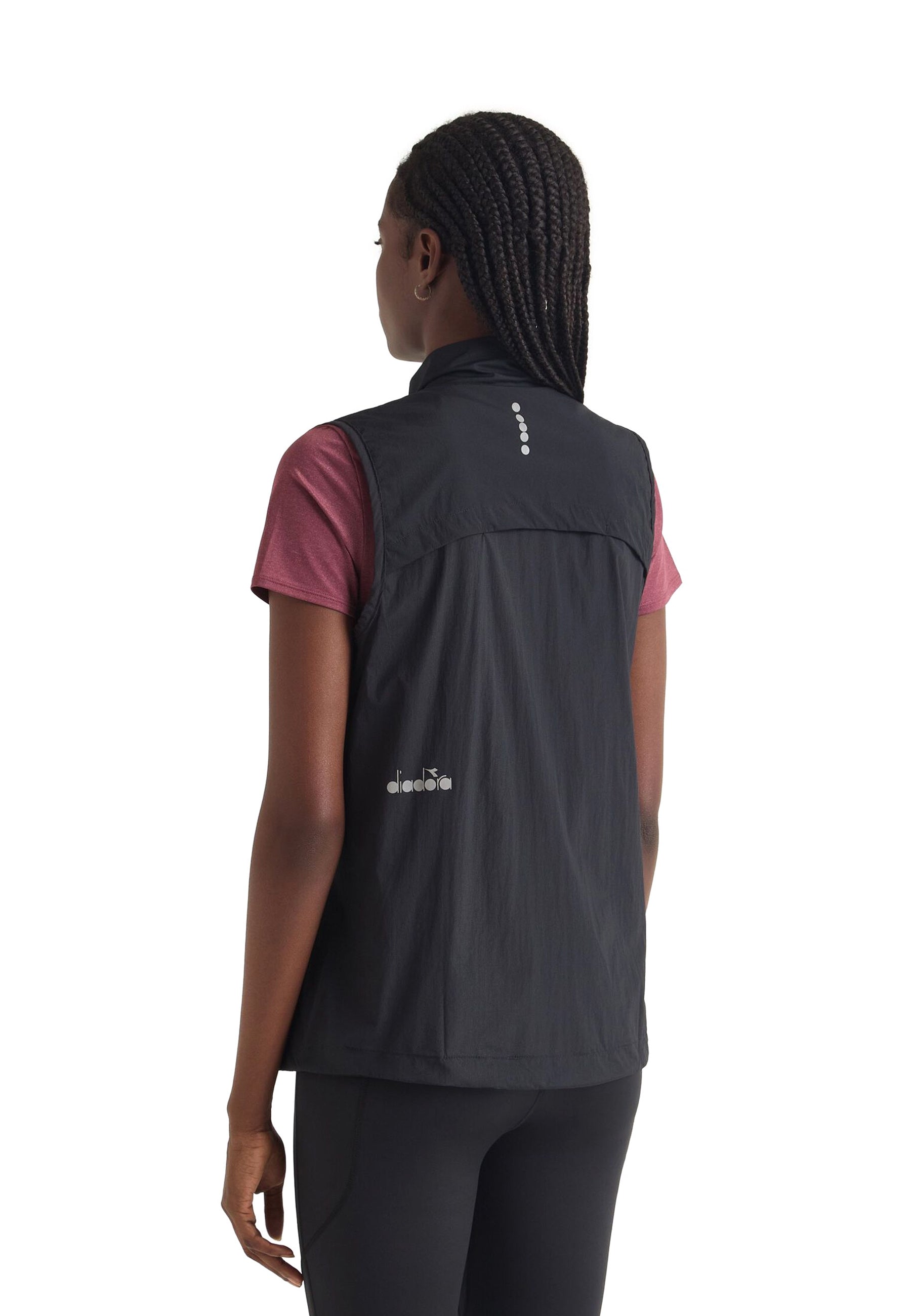 Gilet Nero Diadora