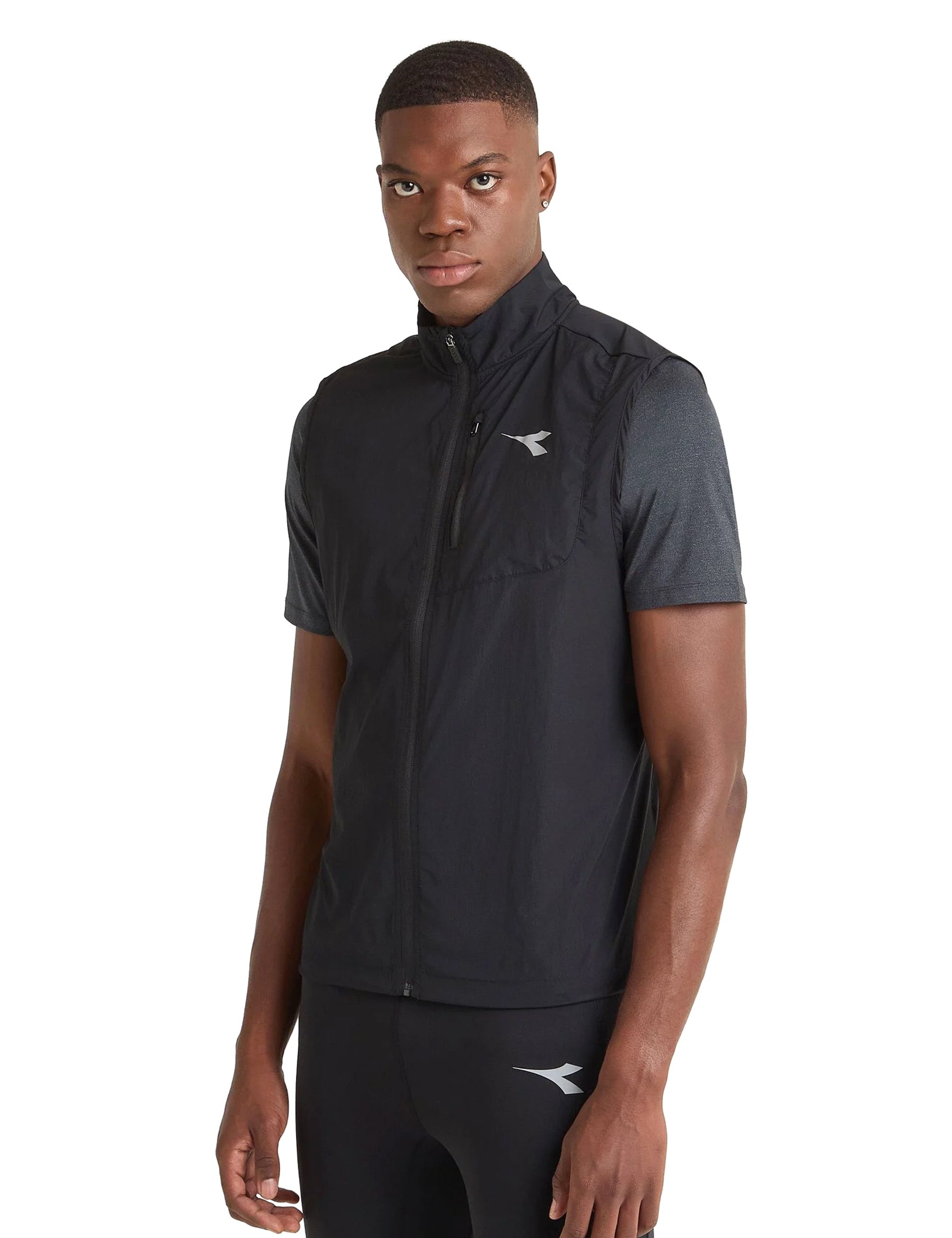 Gilet Nero Diadora