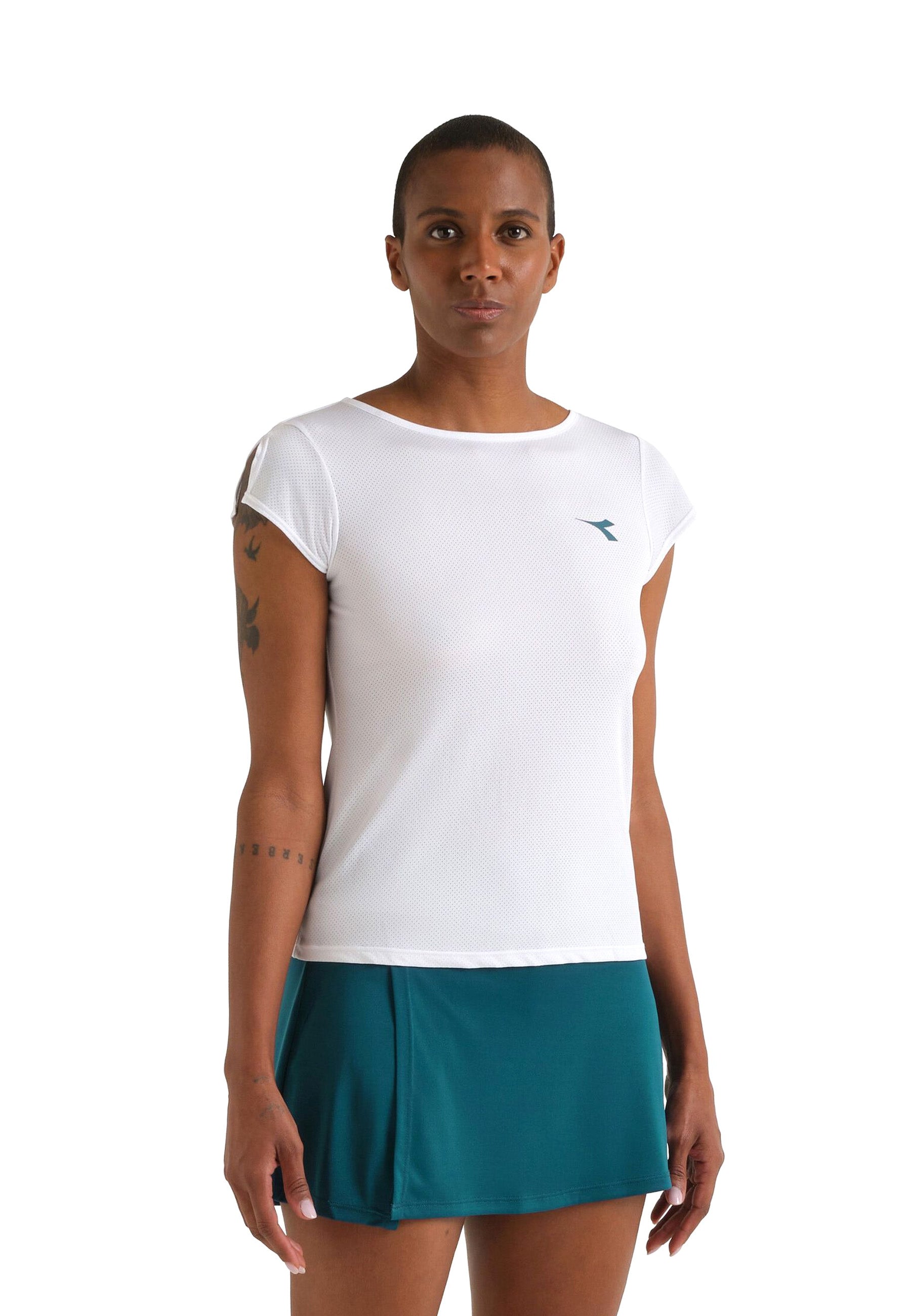 T-shirt Bianco Diadora