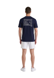 T-shirt Blu Diadora