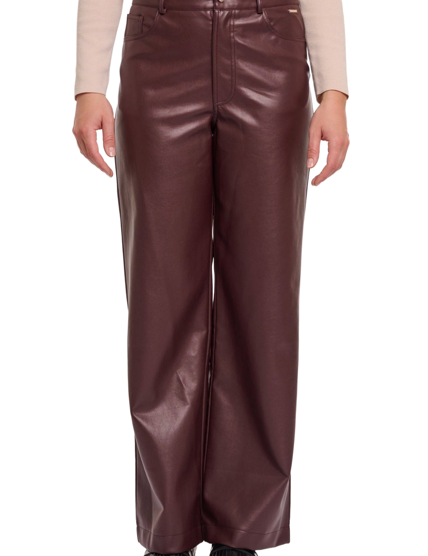 Pantaloni Marrone Rino&pelle