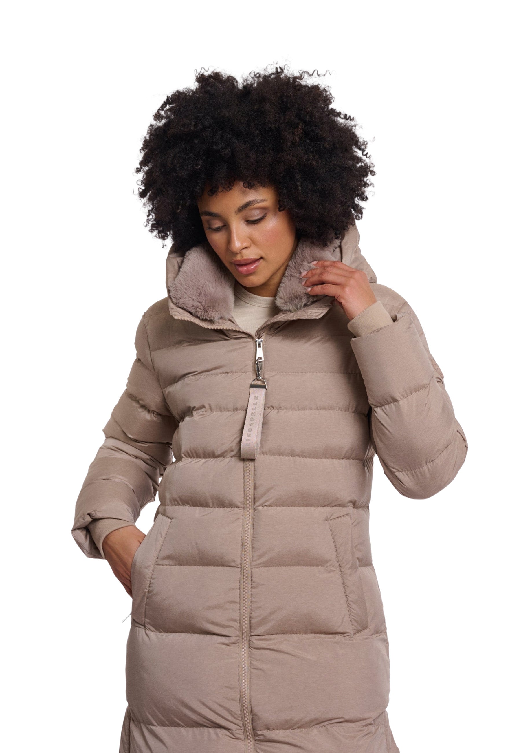 Piumini Beige Rino&pelle
