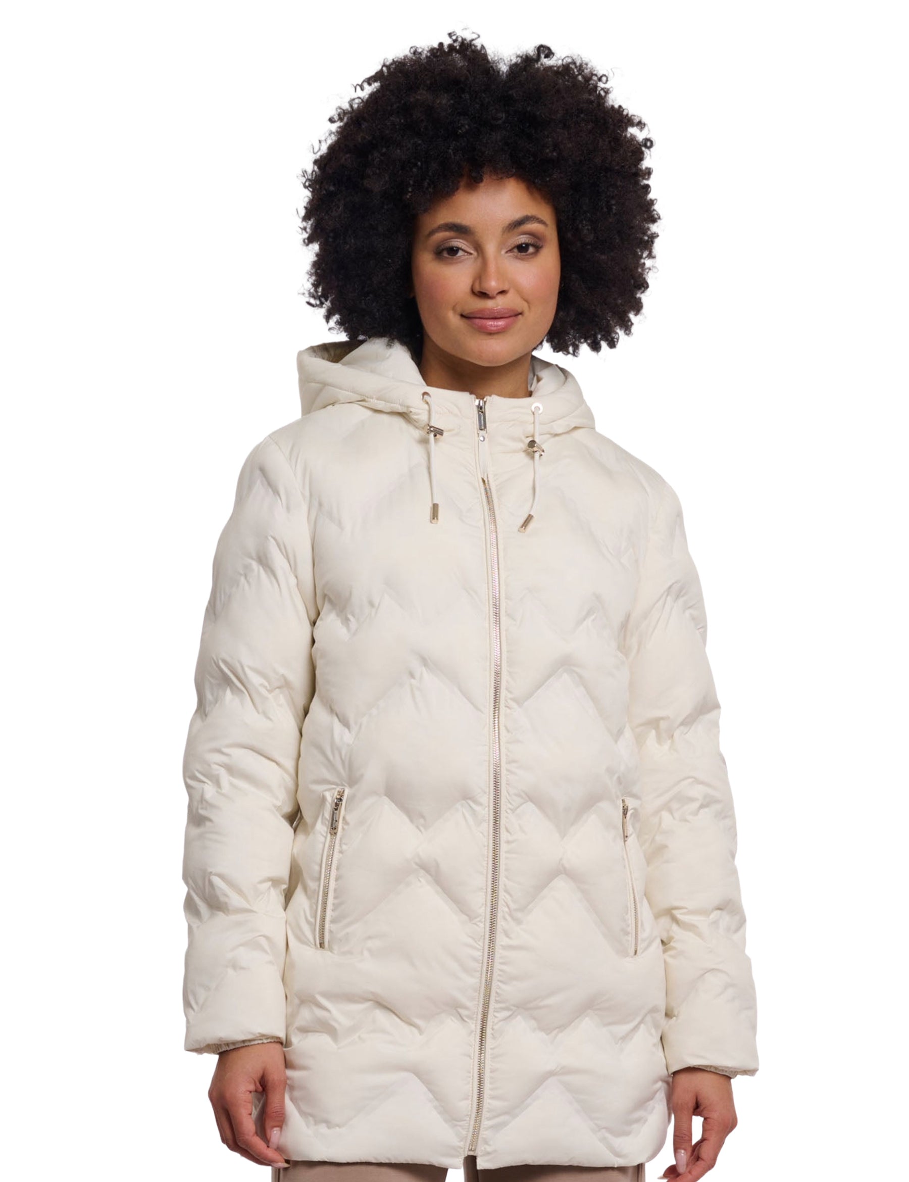 Piumini Bianco Rino&pelle