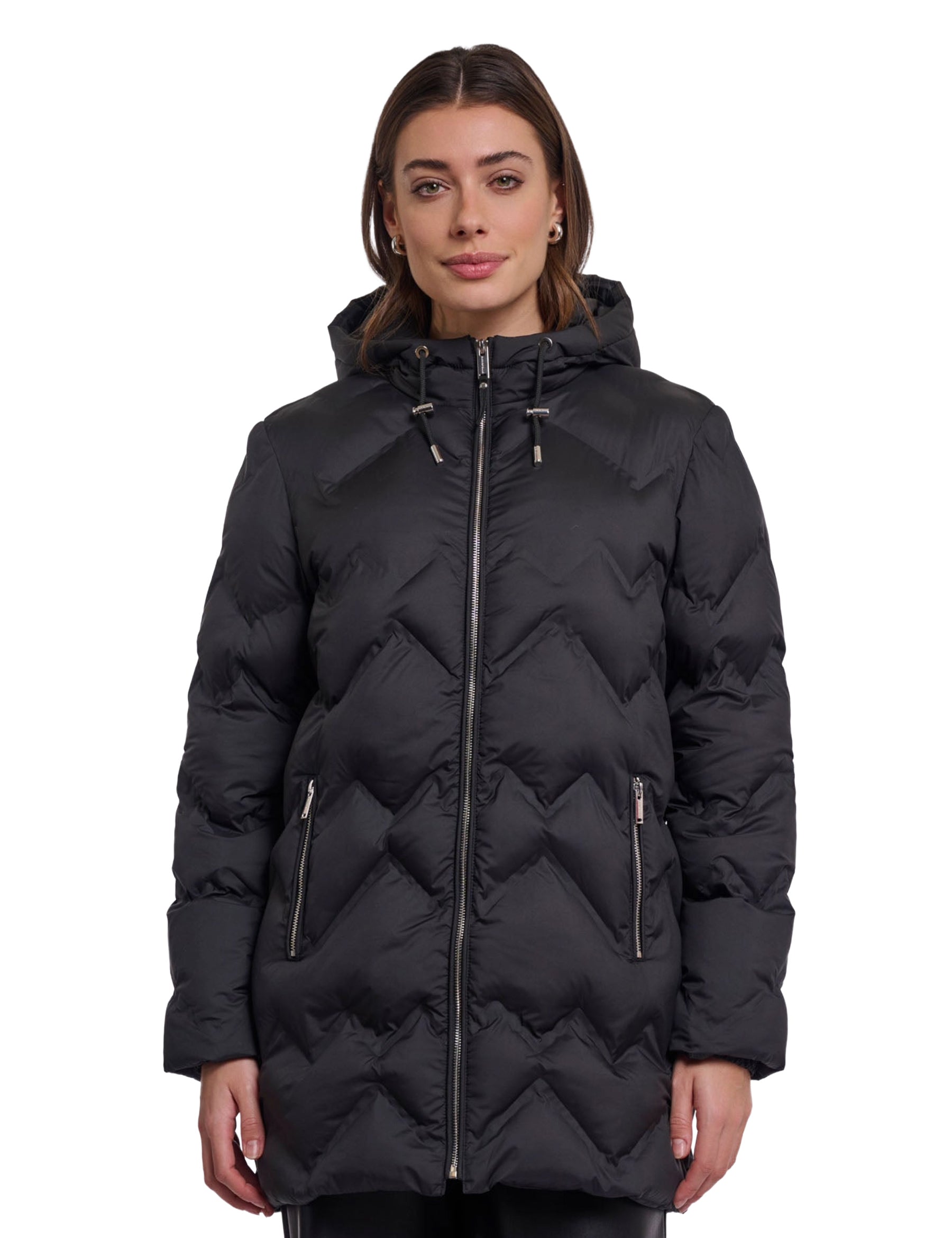 Piumini Nero Rino&pelle
