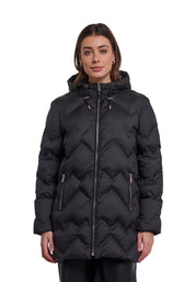 Piumini Nero Rino&pelle