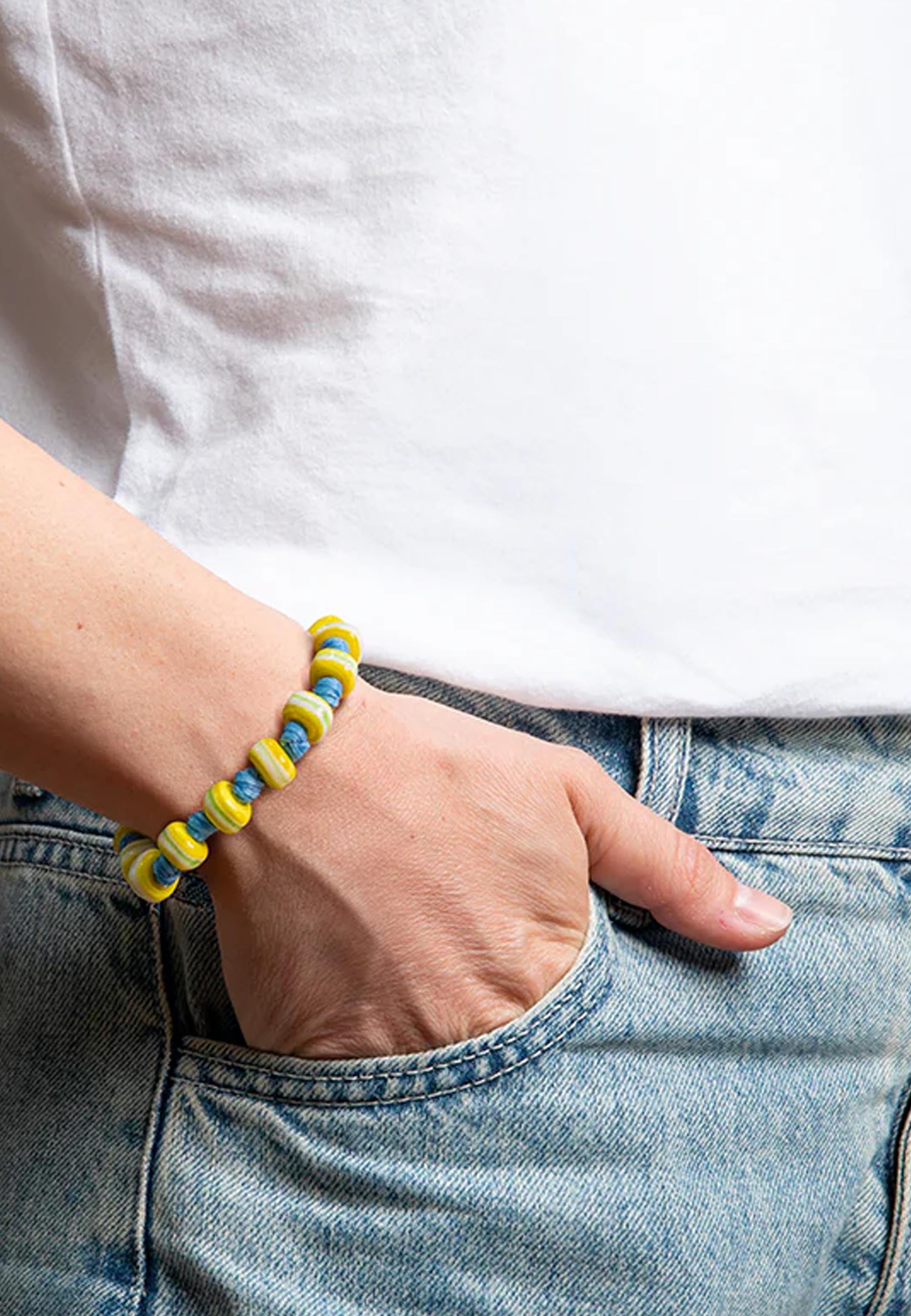 Bracciali Giallo Aua