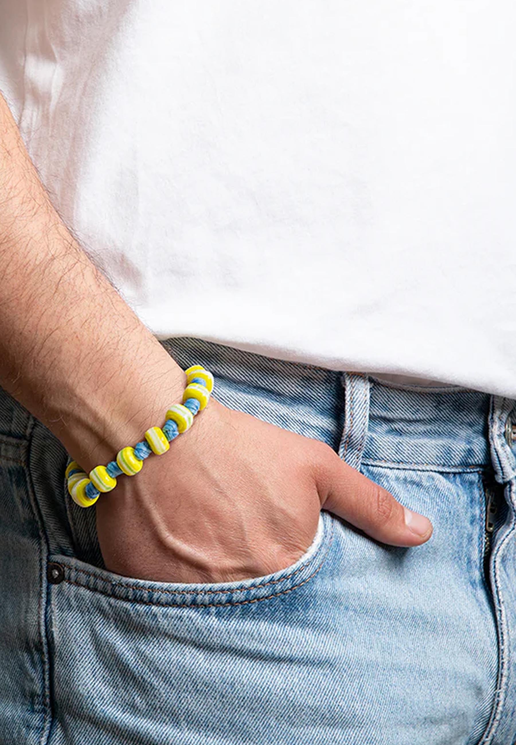 Bracciali Giallo Aua