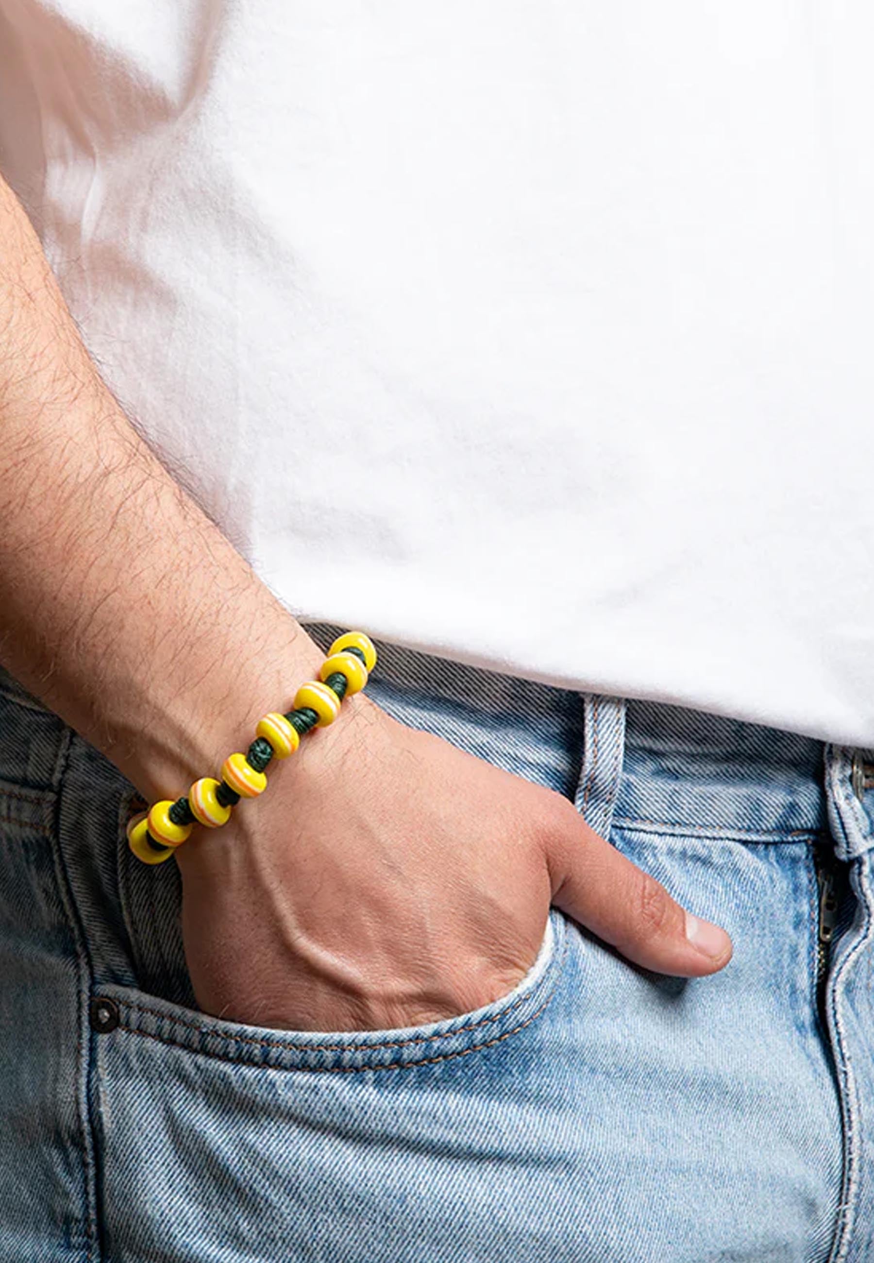 Bracciali Giallo Aua
