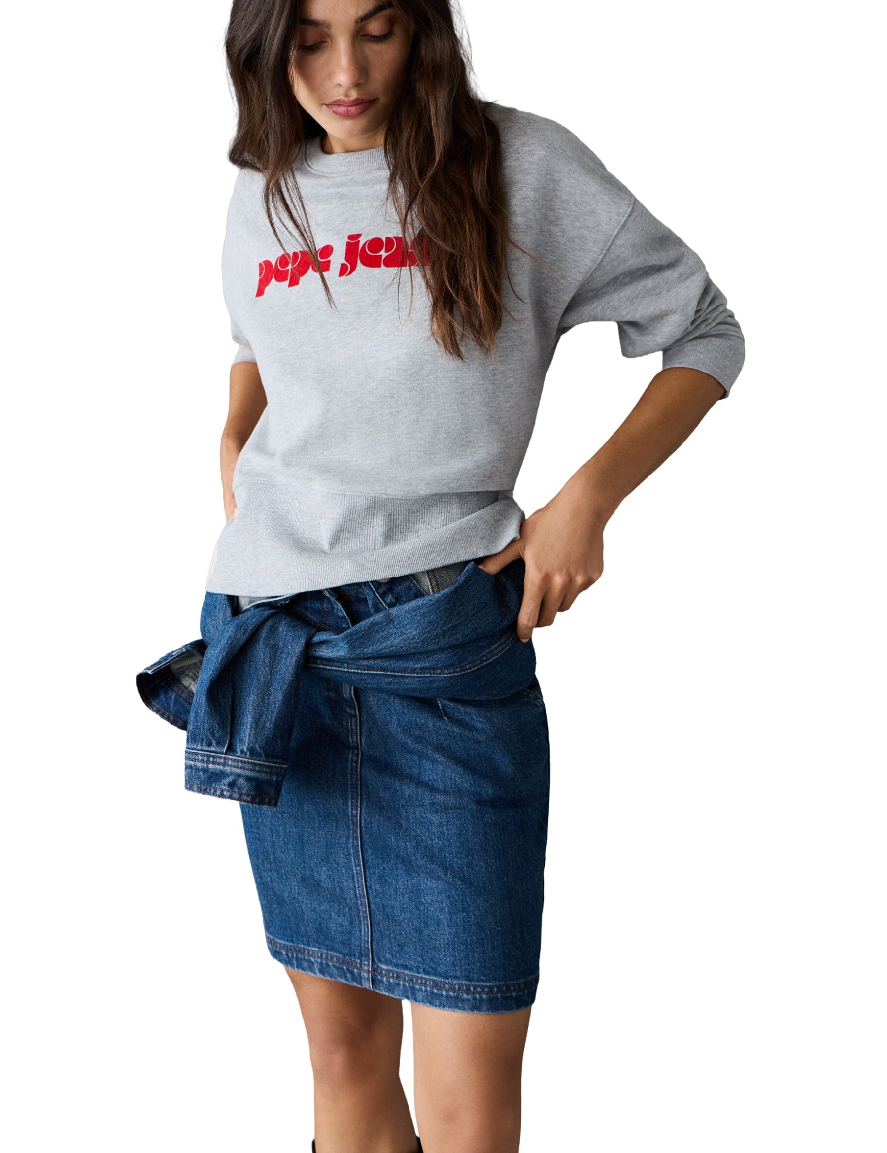 Felpe Grigio Pepe Jeans