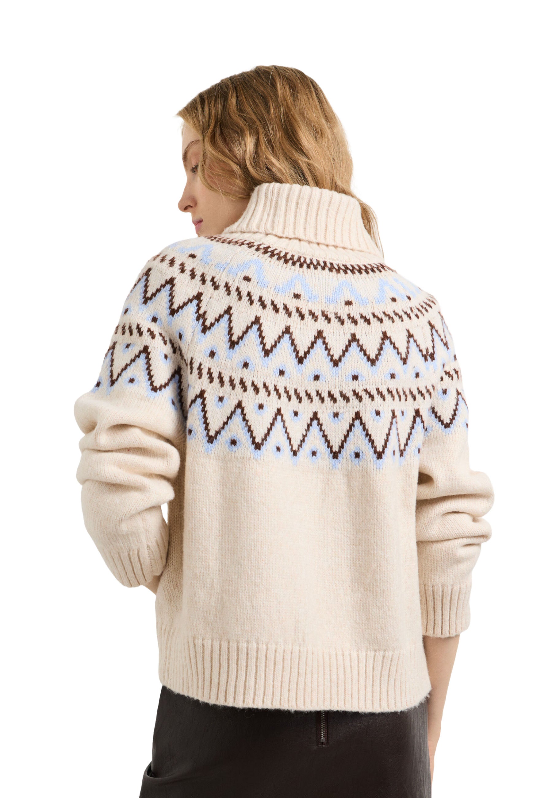 Maglia a collo alto Beige Pepe Jeans