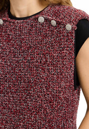 Gilet Rosso Pepe Jeans