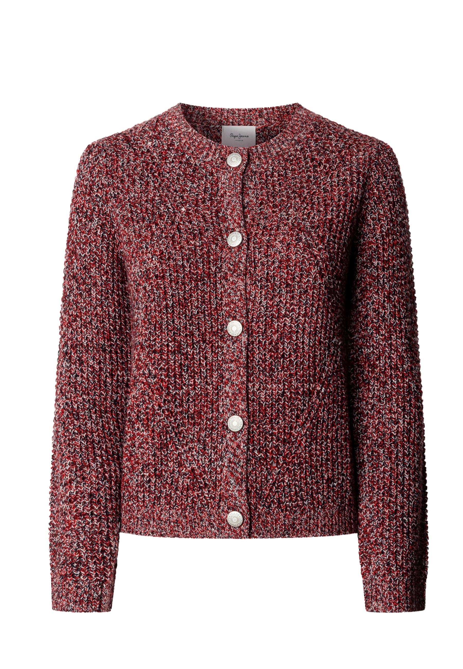 Cardigan Rosso Pepe Jeans