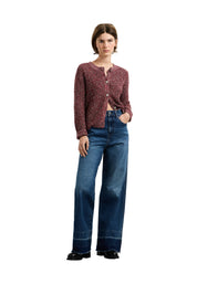 Cardigan Rosso Pepe Jeans